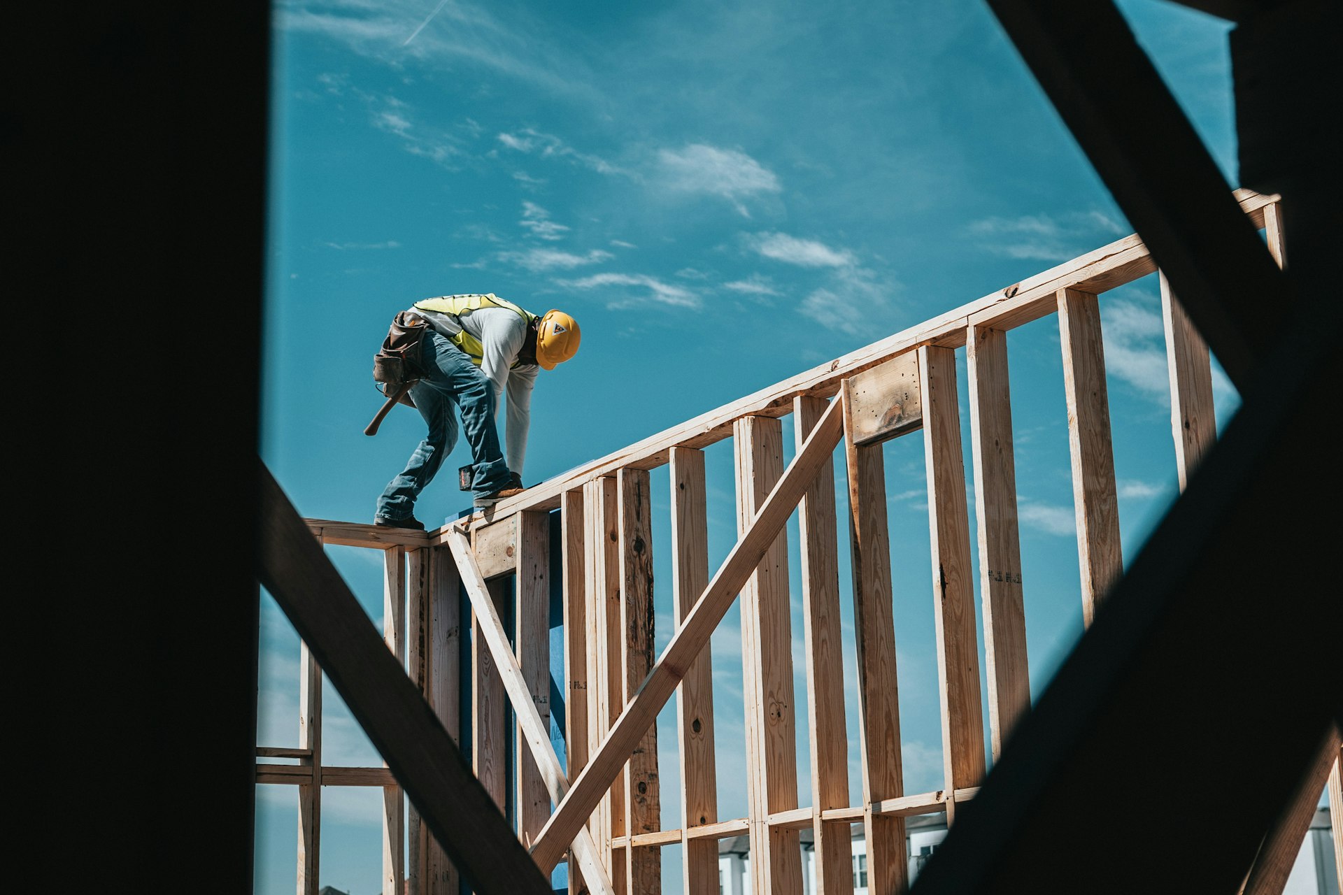 Construccion con madera y panel SIP