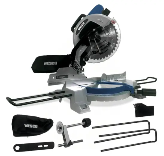 Sierra Ingleteadora Wesco 1800W Foto 2.webp
