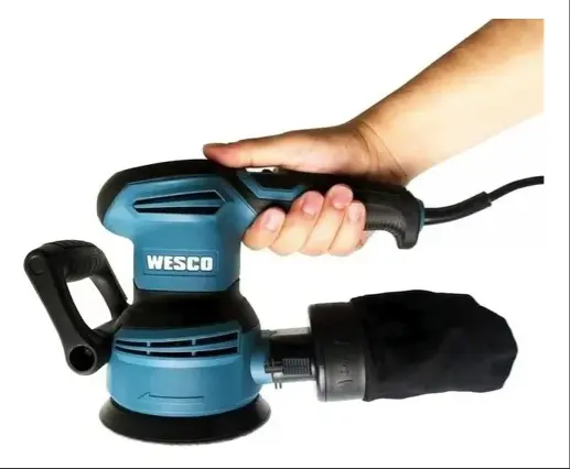 Lijadora Roto Orbital 400W 125mm Wesco Foto 2.webp