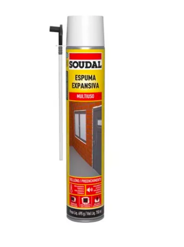 Espuma Poliuretano Spray 750 ml