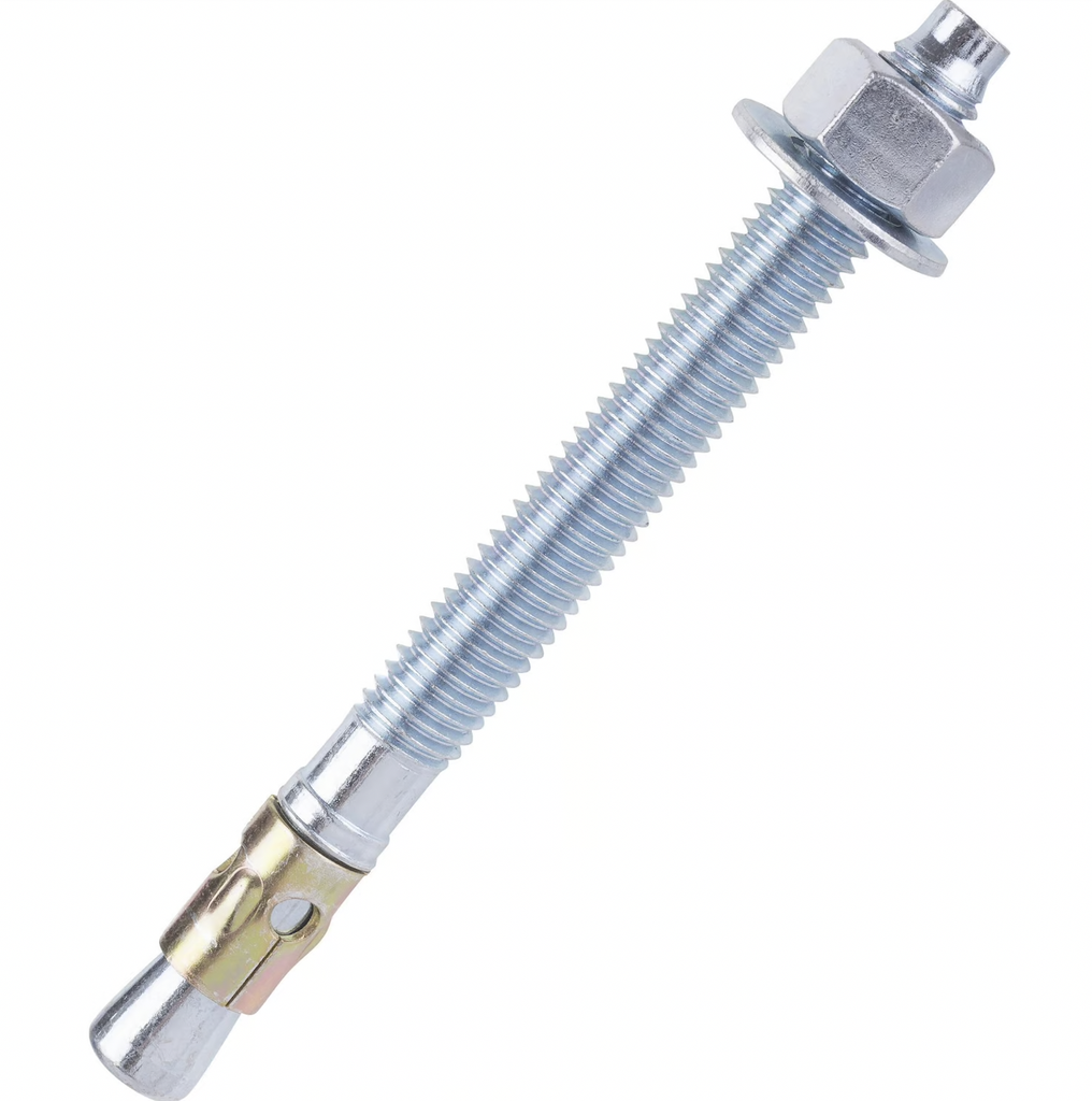 Perno de Anclaje De Cuña UNC 1/2 x 5-1/2 Hormigón Zincado - Caja de 30 u 