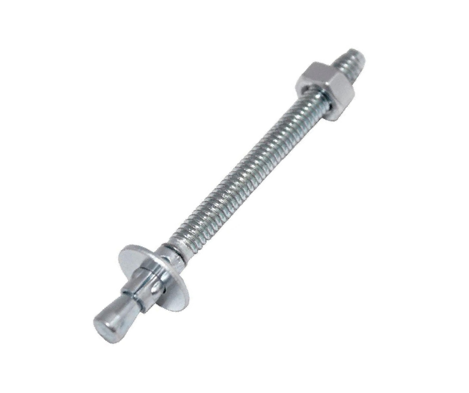 Perno de Anclaje De Cuña UNC 5/16 x 4-1/4 Hormigón Zincado - 10 u