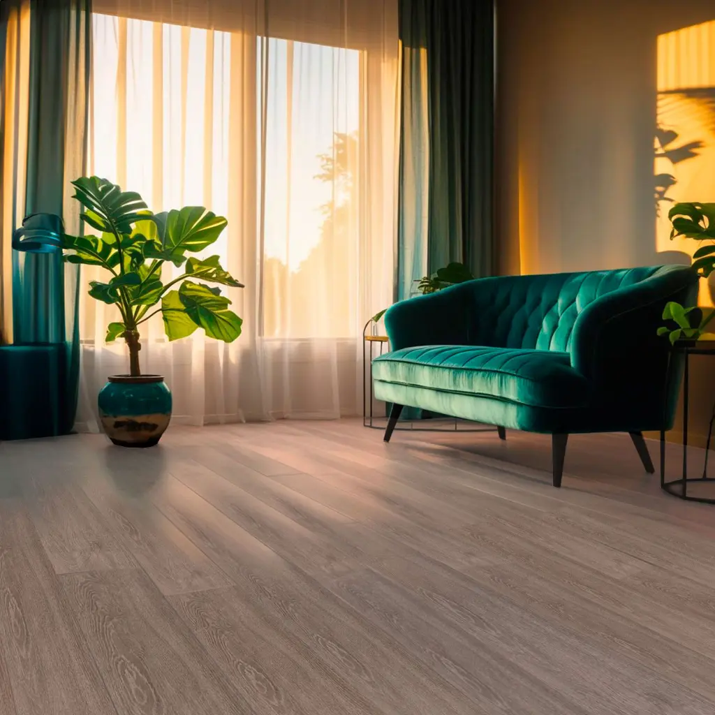 Piso SPC Wolf 23,2x122 x0,5 cm Color Nogal - Caja 2.27 m2