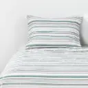 Sábanas Microfibra Líneas-Verde