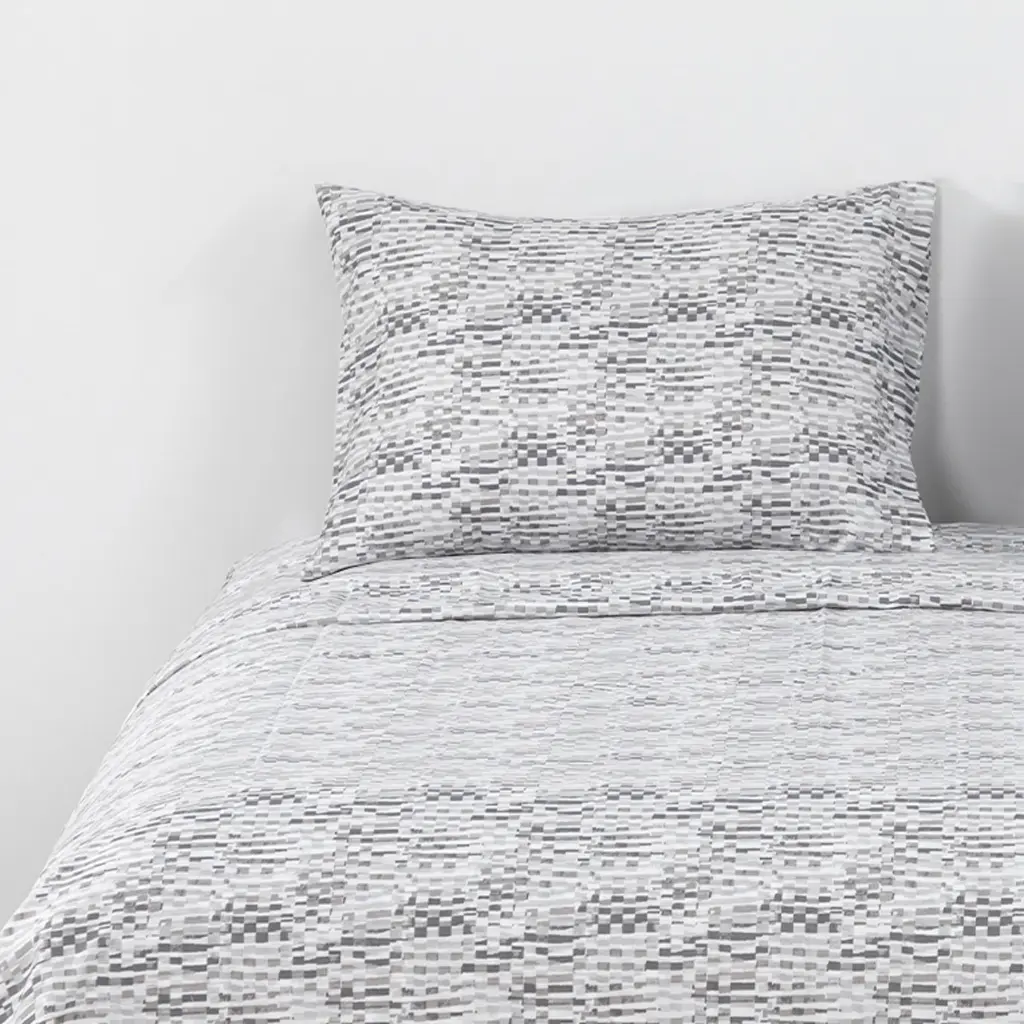 Sábanas Microfibra Ladrillo Gris