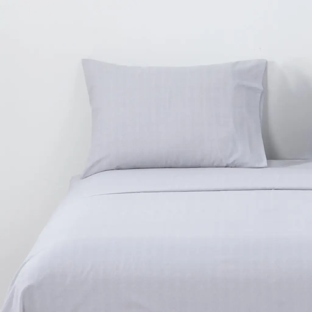 Sábanas 180 Hilos Espiga Gris 2 Plazas