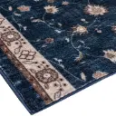 Alfombra pasillera Azul 67x200 cm.
