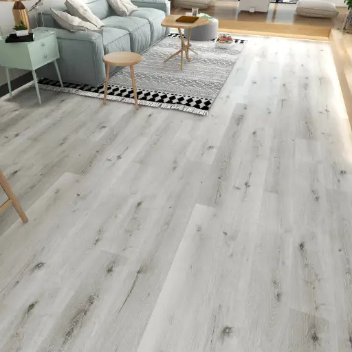 Piso Spc Eminent Pro 22x232 Color Silver 