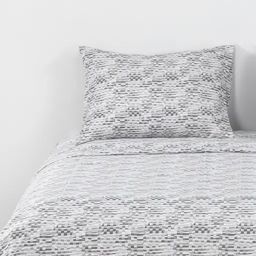 Sábanas Microfibra  Ladrillo Gris