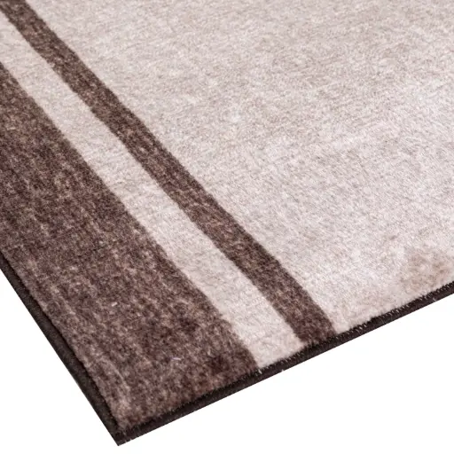Alfombra pasillera Brown 67x200 cm.
